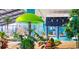 Indoor water park with a green umbrella feature at 1501 S Ocean Blvd. # 516, Myrtle Beach, SC 29577