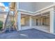 Open carport space with decorative lattice walls, offering ample parking and access to the home's entrance at 1609 Harbor Dr., North Myrtle Beach, SC 29582