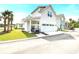 Attached garage with golf cart and additional parking at 1623 Sayebrook Pkwy., Myrtle Beach, SC 29588