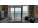 Stunning ocean view from living room, balcony access at 2000 N Ocean Blvd. # 1206, Myrtle Beach, SC 29577