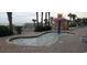 Kid-friendly pool with a fun mushroom feature at 2000 N Ocean Blvd. # 1206, Myrtle Beach, SC 29577