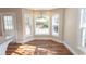 Bright dining area with bay window and hardwood floors at 202 Sugar Mill Loop, Myrtle Beach, SC 29588