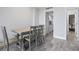 Dining area with table and chairs near kitchen at 210 75Th Ave N # 4054, Myrtle Beach, SC 29572