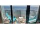 Oceanfront balcony with stunning ocean view at 2406 N Ocean Blvd. # Ph4-1704, Myrtle Beach, SC 29577