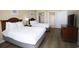 Comfortable bedroom featuring two beds, closet, and tv stand at 2504 N Ocean Blvd. # 832, Myrtle Beach, SC 29577