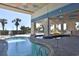 Inviting indoor pool area with a hot tub and sunny ocean views for relaxation and enjoyment at 2504 N Ocean Blvd. # 832, Myrtle Beach, SC 29577