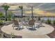 Relaxing firepit area with seating, perfect for outdoor gatherings at 272 Hawks Run Dr., Calabash, NC 28467