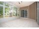 Bright sunroom with tiled floor and access to backyard at 3562 Battery Way Ct., Myrtle Beach, SC 29579