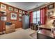 Home office features built-in desk and safe at 4280 Doral Pl., Myrtle Beach, SC 29579