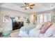 Bright bedroom with plenty of natural light and ensuite bathroom at 520 Hobie Cat Rd., Myrtle Beach, SC 29588