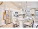 Spacious kitchen with white cabinets, granite countertops, and stainless steel appliances at 520 Hobie Cat Rd., Myrtle Beach, SC 29588
