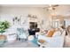 Bright living room with comfy sofas, a large TV, and stylish decor at 520 Hobie Cat Rd., Myrtle Beach, SC 29588