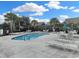 Community pool with ample lounge chairs and umbrellas at 5220 Sea Coral Way, North Myrtle Beach, SC 29582