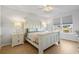 Spacious bedroom with large bed and two night stands at 5371 Knobcone Loop # B, Myrtle Beach, SC 29577