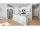 Spacious kitchen with stainless steel appliances and an island at 5371 Knobcone Loop # B, Myrtle Beach, SC 29577