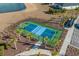Community pickleball court with players at 5371 Knobcone Loop # B, Myrtle Beach, SC 29577