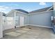 Private side yard with additional storage and fenced area at 5371 Knobcone Loop # B, Myrtle Beach, SC 29577