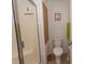 Small bathroom with toilet and shower at 567 Woodholme Dr., Conway, SC 29526