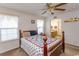 Charming bedroom with a double bed, and ensuite bathroom access at 567 Woodholme Dr., Conway, SC 29526