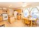 Kitchen with island, light wood cabinets, and a breakfast nook at 567 Woodholme Dr., Conway, SC 29526