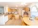 Bright kitchen with an island and light wood cabinets at 567 Woodholme Dr., Conway, SC 29526