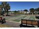 Enjoy friendly competition on the community's shuffleboard courts at 567 Woodholme Dr., Conway, SC 29526