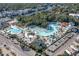 Aerial view of resort-style pool and waterpark at 6001 - 8047 S Kings Hwy., Myrtle Beach, SC 29575