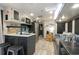 Modern kitchen with a breakfast bar and stainless steel appliances at 6001 - 8047 S Kings Hwy., Myrtle Beach, SC 29575