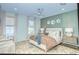 Spacious bedroom with calming decor and a ceiling fan at 856 Filliman Alley # C, Myrtle Beach, SC 29577