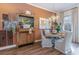 Elegant dining area with a round table and comfortable seating at 856 Filliman Alley # C, Myrtle Beach, SC 29577