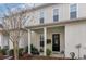 Two-story townhome with front porch and landscaping at 856 Filliman Alley # C, Myrtle Beach, SC 29577