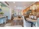Open concept living and dining area with hardwood floors and a modern aesthetic at 856 Filliman Alley # C, Myrtle Beach, SC 29577