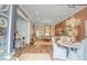 Open living area with hardwood floors, stylish furniture, and a dining area at 856 Filliman Alley # C, Myrtle Beach, SC 29577