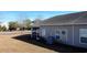 Large backyard featuring neutral siding, and plenty of space for outdoor enjoyment at 900 British Ln. # 1187, Myrtle Beach, SC 29579