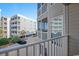 Partial ocean view from balcony overlooking parking lot at 9570 Shore Dr. # 211, Myrtle Beach, SC 29572