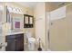 Clean bathroom with shower and vanity at 9570 Shore Dr. # 211, Myrtle Beach, SC 29572