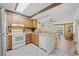 Bright kitchen featuring wood cabinets and modern appliances at 9570 Shore Dr. # 211, Myrtle Beach, SC 29572