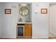 Convenient wet bar with wine cooler and sink at 9570 Shore Dr. # 211, Myrtle Beach, SC 29572