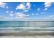Picturesque beach view capturing the tranquil ocean and sandy shoreline under a cloudy sky at 1012 N Waccamaw Dr. # 902, Murrells Inlet, SC 29576