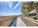 Scenic boardwalk offering ocean views and easy beach access at 1200 N Ocean Blvd. # 910, Myrtle Beach, SC 29577