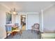 Small dining area with table and chairs, near kitchen at 1200 N Ocean Blvd. # 910, Myrtle Beach, SC 29577
