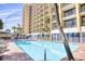 Enjoy resort amenities with this pool at 1200 N Ocean Blvd. # 910, Myrtle Beach, SC 29577