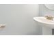 Simple bathroom with pedestal sink at 1247 Brighton Ave., Myrtle Beach, SC 29588