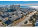 Aerial view of community near the ocean at 1801 N Ocean Blvd. # K1, North Myrtle Beach, SC 29582