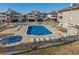 Inviting community pool with lounge chairs, ready for relaxation at 1801 N Ocean Blvd. # K1, North Myrtle Beach, SC 29582