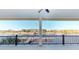 Enjoy the water views from this expansive covered balcony with black metal railings at 257 Venice Way # H 204, Myrtle Beach, SC 29577