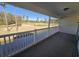 Spacious balcony with golf course view at 270 Connemara Dr. # C, Myrtle Beach, SC 29579