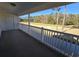 Private balcony overlooking golf course and pond at 270 Connemara Dr. # C, Myrtle Beach, SC 29579