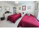 Well-lit bedroom featuring two twin beds and plenty of storage at 270 Connemara Dr. # C, Myrtle Beach, SC 29579