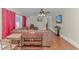 Spacious living room with hardwood floors and large windows at 3703 Green Sea Rd., Green Sea, SC 29545